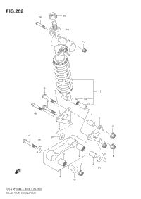 Rear Cushion Lever (Gsx-R1000zl3 E28)