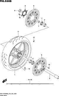 Front Wheel (Gsx-R1000a)