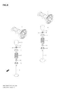 Camshaft - Valve