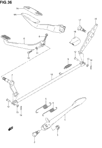 Stand - Rear Brake