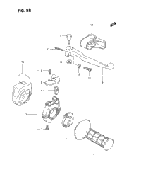 Right Handle Switch (Model G/H/J)