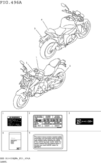 Label (Gsx-S1000rqm4 E03)