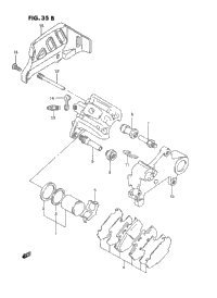 Rear Caliper (Model S)