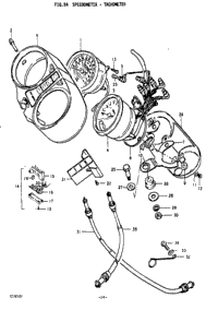 Speedometer-Tachometer