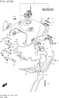Fuel Tank (Dl650am4 E28)
