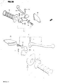Handle Glip - Lever (Model X)