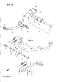Stand - Rear Brake