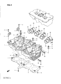 Cylinder Head (Model J/K)