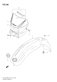 Front Fender (Model K5/K6/K7/K8)