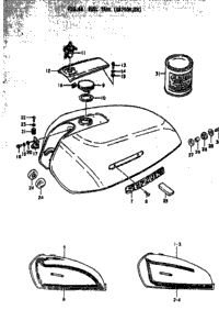 Fuel Tank (Gs750n