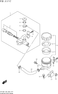 Front Master Cylinder (Sv650xa)