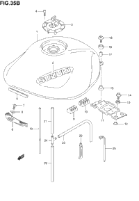 Fuel Tank (Model K4)