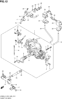Throttle Body (Vz800l3 E28)