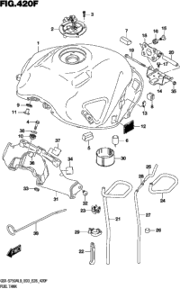 Fuel Tank (Gsx-S750zal9 E28)