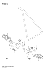 Footrest (Rm-Z450 L1)