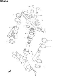 Steering Stem (Not For U.S. Market)