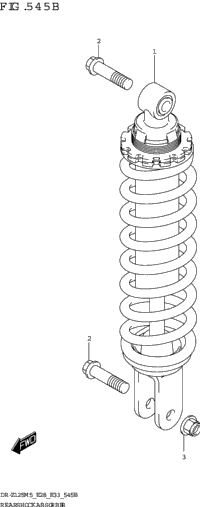 Rear Shock Absorber (Dr-Z125l)