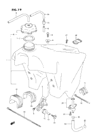 Fuel Tank (Model P/R)