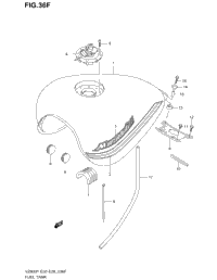 Fuel Tank (Model K2/K3)