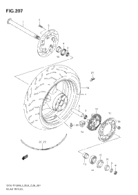 Rear Wheel (Gsx-R1000zl3 E03)