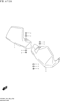 Knuckle Cover (Dl650xa)