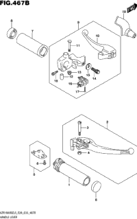 Handle Lever (Vzr1800bzl5 E33)