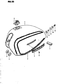 Fuel Tank (Gs850gt)