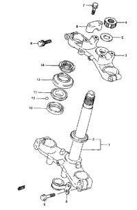 Steering Stem (Model K)