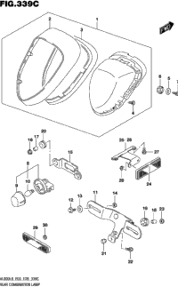 Rear Combination Lamp (Vl800l8 E33)