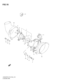 Cooling Fan (E33)