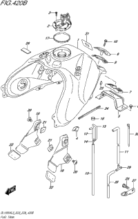 Fuel Tank (Dl1000al5 E28)