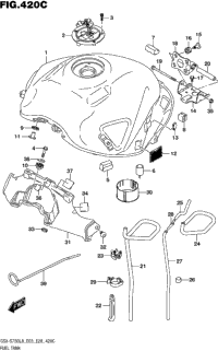 Fuel Tank (Gsx-S750zl8 E03)