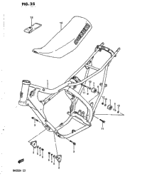Frame - Seat (Mdoel G)