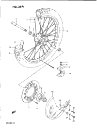 Front Wheel (Model N)