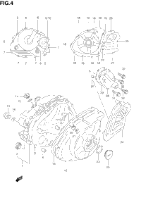 Crankcase Cover (Model N/P)