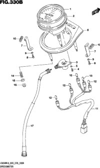 Speedometer (Ls650bl9 E28)
