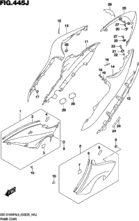 Frame Cover (Gsx-S1000fzal9 E33)