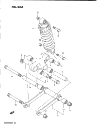 Rear Cushion Lever (Model N/P)