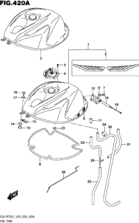 Fuel Tank (Gsx-R750l7 E03)