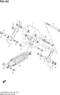 Rear Cushion Lever (Vzr1800bzl4 E28)