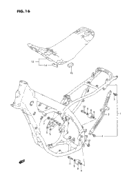 Frame - Seat (Model N/P)