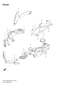 Air Intake Pipe (Model K8)