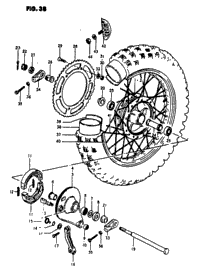Rear Wheel (Rm100n