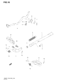 Stand - Brake Pedal