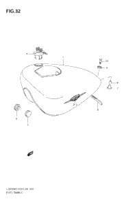 Fuel Tank (Model K5/K6/K7/K8)