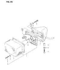 Rear Comb Lamp