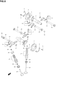 Camshaft - Valve