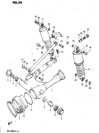 Rear Swinging Arm (Model D)