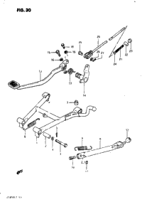 Stand - Rear Brake
