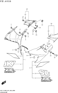 Side Cowling (Gsx-R600z)